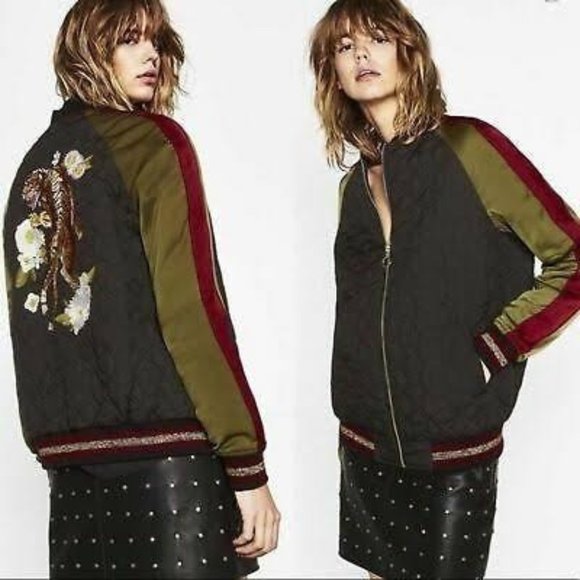 Zara Jackets & Blazers - Zara Bomber Jacket